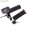 Y4UA Motorbike Pace Regulation Grip Live LCD Display Slope Power Increase ABS