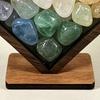 Holz-Herzförmige Muschelglas-Displaybox Küsten-Displayrahmen für Muscheln Sand Strandurlaub Tischdekoration Andenken Geschenk für Strandliebhaber