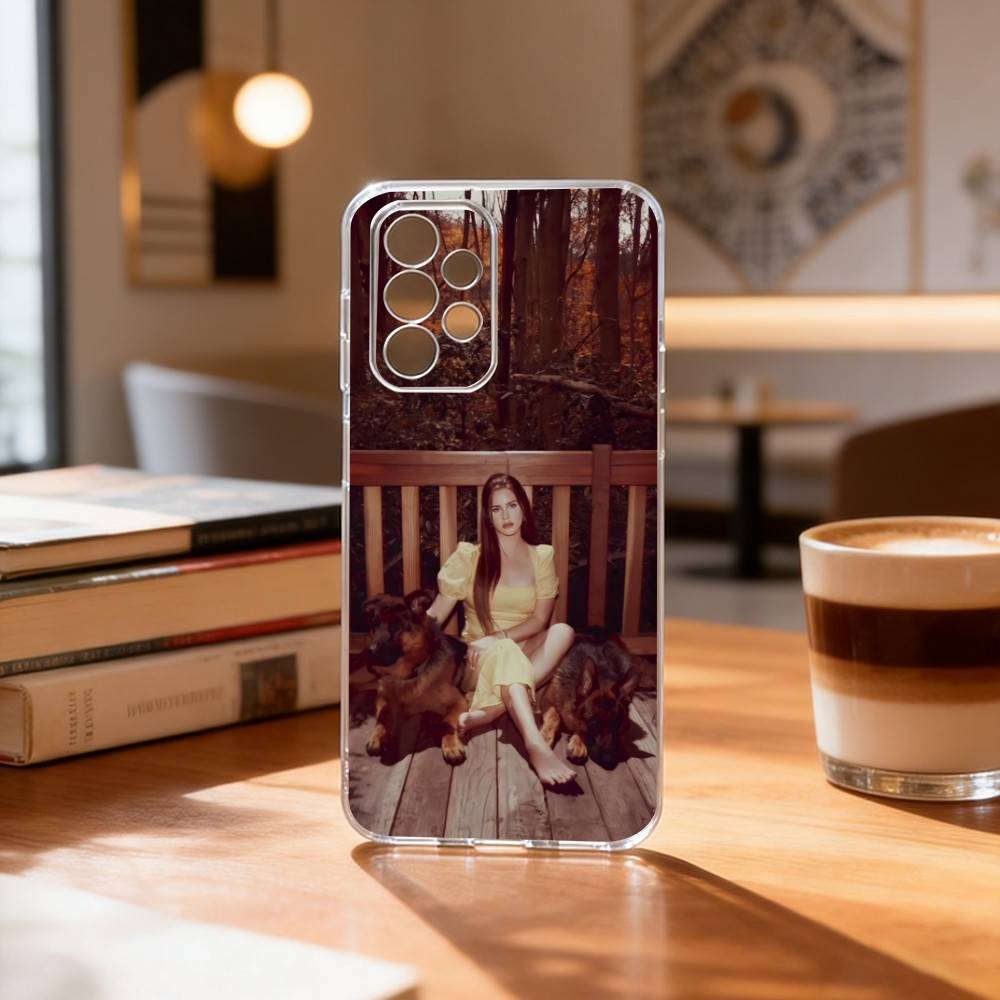 

L-Lana Del R-Rey Phone Case Transparent Silicone Soft For Samsung S25,S24,S21,S22,S23,S30,Ultra,S20,Plus,Fe Samsung S305G