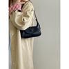 IELGY Autumn Winter Retro Dumpling Bag Shoulder Crossbody Underarm Bag