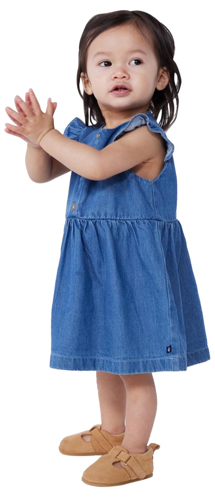 

платье A0CLF Синий 24 месяца 86см [Petit Bateau] Цельное синий