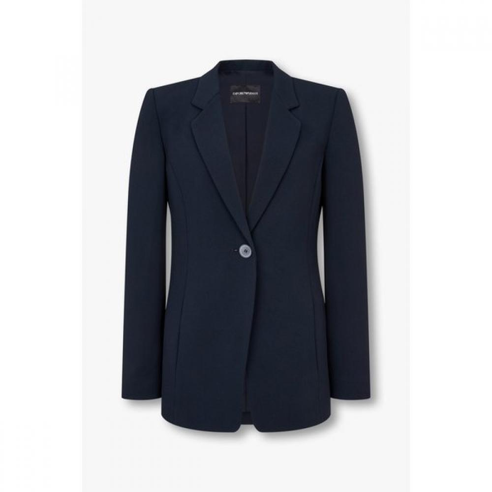 

Emporio Armani Women S Narrow Lapel Stretch Jacket A525102504 44