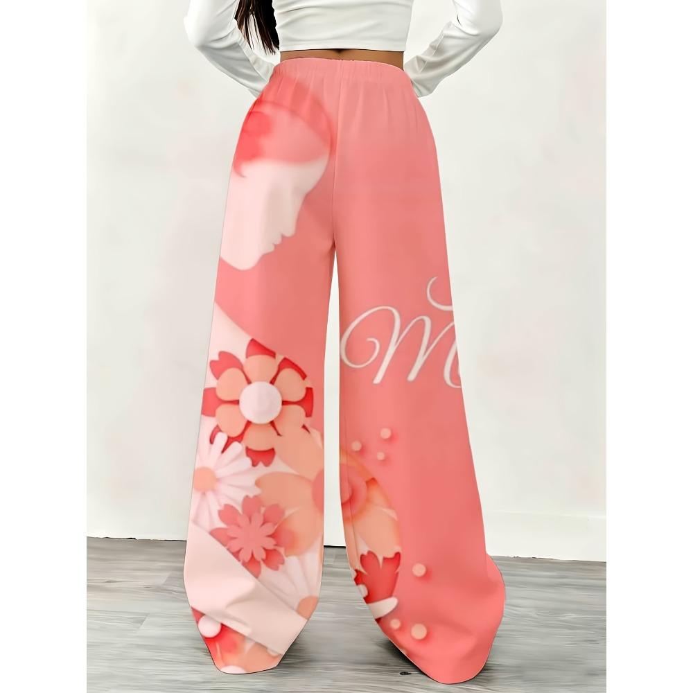 Women's sweatpants, comfortable and loose casual pants for home leisure activities