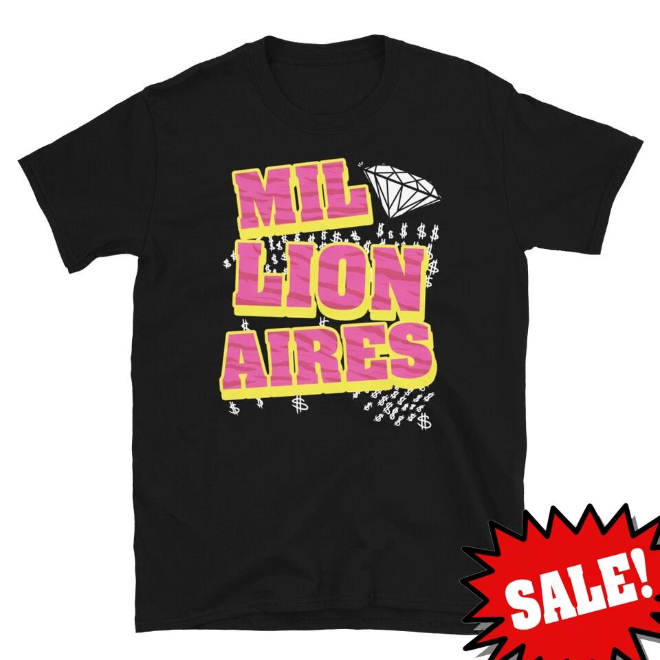 NEW MILLIONAIRES Band Logo Band Short Sleeve Cotton Black T Shirt S-5XL TR774 S