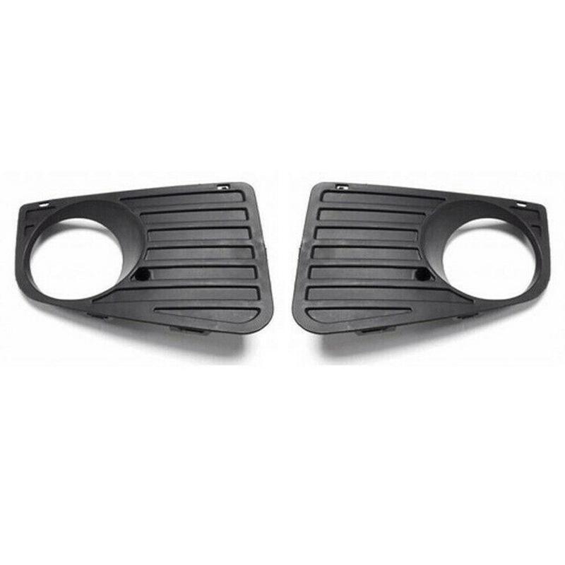 Car Front Bumper Fog Light Mesh Fog Lamp Grill Grille Cover Trim 2E0807675 2E0807674 For VW Crafter 2006-2017 Accessories