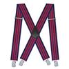 Men's 5 Cm Elastic Casual Polyester Suspenders with Clips