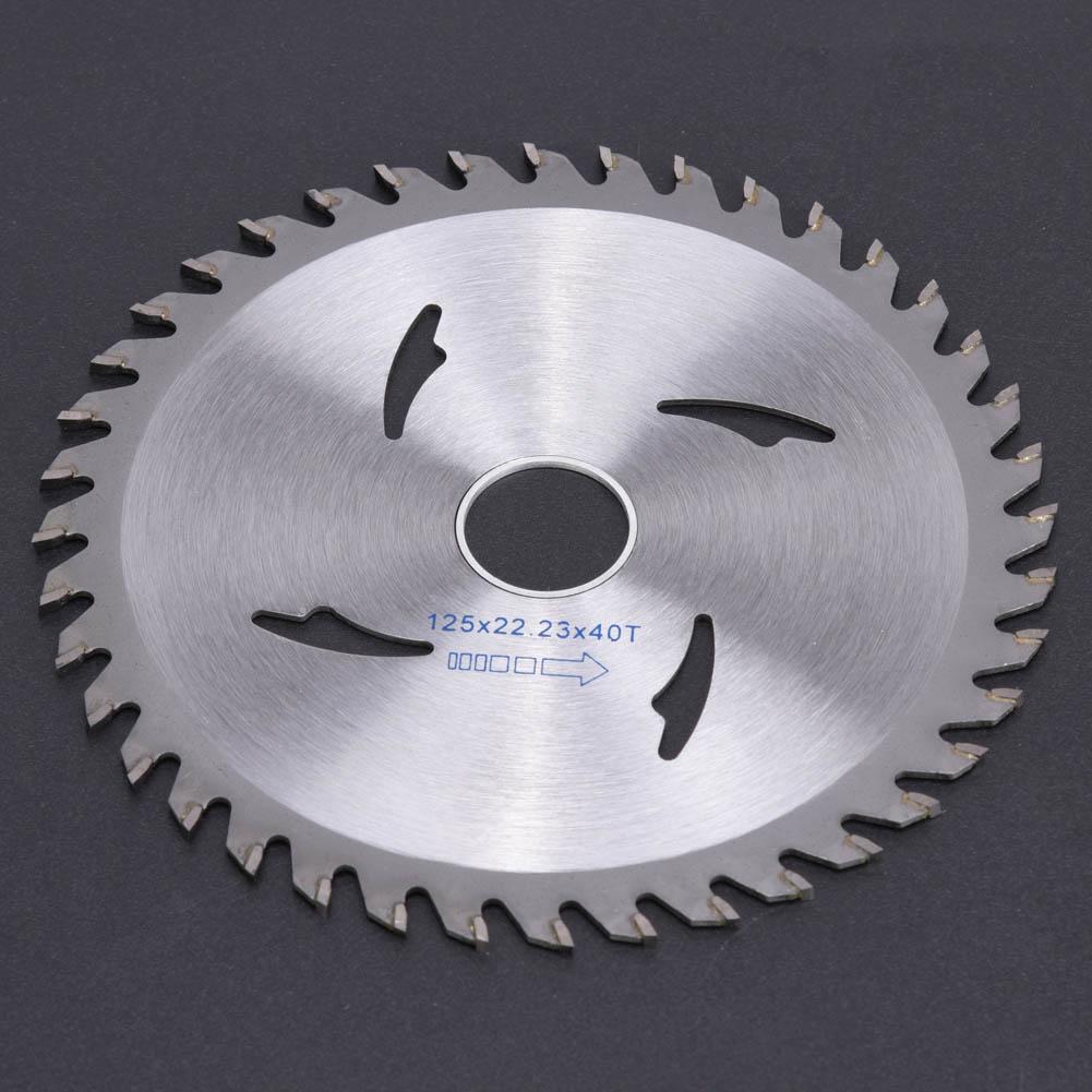 Circular Saw Blade Carbide Woodworking Cutting Discs Wheel 125 x 22.23 x 40T