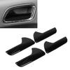 4 Pcs Inner Door Handle Cover Trim Fashionable Anti Scratch Abrasion Proof Easy Install for Cars