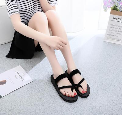 2020 Women's Non-Slip Platform Flip Flop Sandals - Thick Bottom Beach Shoes