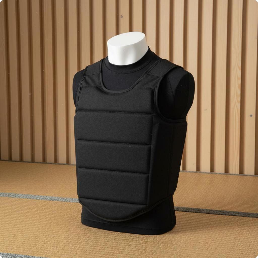 Taekwondo Torso Protector WearResistant Chest Breathable Karate for Adults,