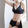 Korean Version of External Expansion Chest Underwear Bra Seamless Sexy Bra Small Breasts Show Big Waist Thin Gathering Bra Bra