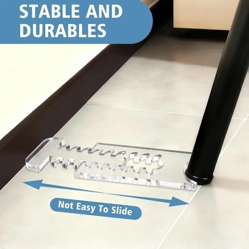 Acrylic Wall Spacers Couch Anti-slip Headboard Stoppers Furniture Protective Mats