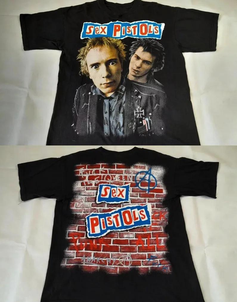 Very Rare Sides Sex Pistols Band S Black Tshirt S To XL F
