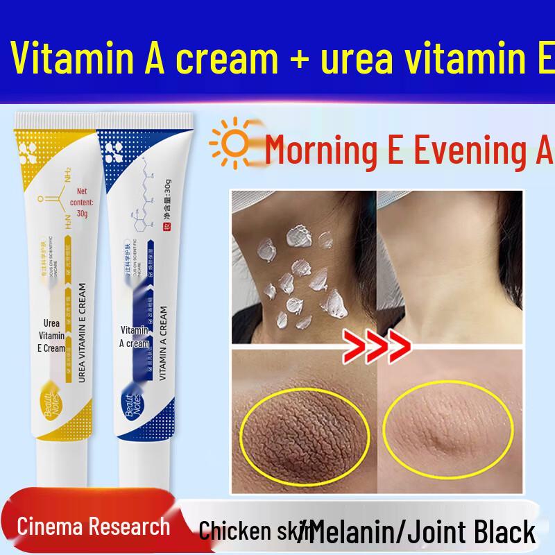 Tretinoin and Urea Vitamin E Cream Combo Pack