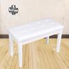 Thickened White Double Piano Bench