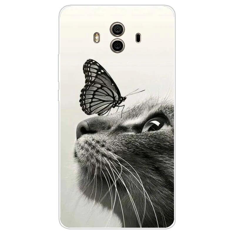 

Мягкий чехол из ТПУ для Huawei Mate 10 lite с принтом и рисунком, силиконовые чехлы для телефонов, чехол для Huawei Mate 10 pro, чехол для mate 10 huawei mate 10 pro