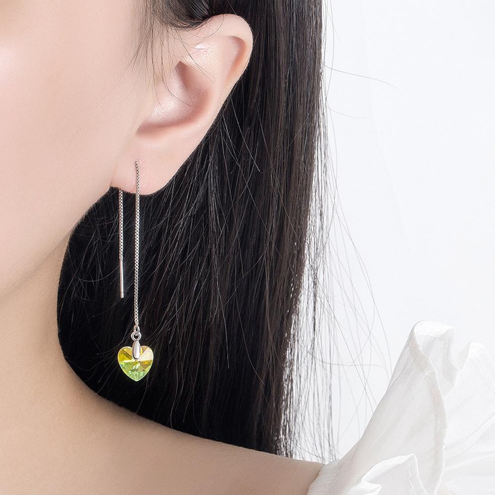 Colorful Earphones, Fashion Temperament, Love Jewelry, Charm, Fashion Style, Women's Temperament