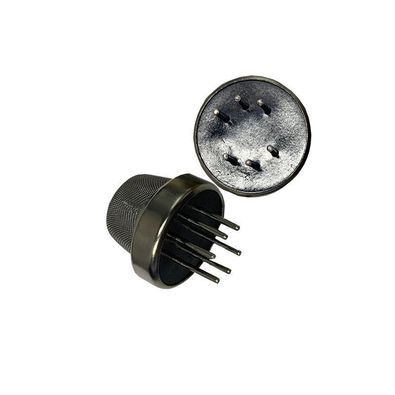 The MQ-K1 air pollution sensor detects polluting gases in its environment.