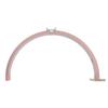 Half Moon Nail Desk Lamp 27 Inch 40W 2000LM 3200K to 5600K   Half Moon Beauty Light for Lash Extension Skincare