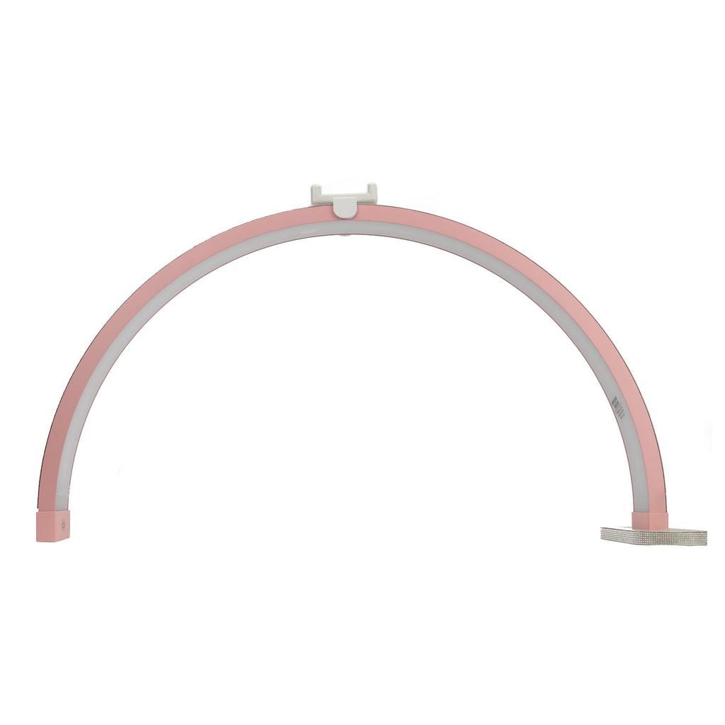 Half Moon Nail Desk Lamp 27 Inch 40W 2000LM 3200K to 5600K Half Moon Beauty Light for Lash Extension Skincare