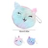 Plush Cartoon Wallet Small Cash Card Bag Party Favors Storage Zipper Purse Handbag Organizer Travel