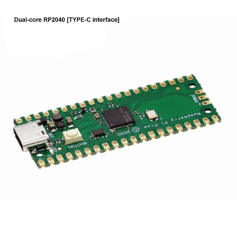 Green 264KB ARM Microcomputers 3 Styles RP2040 Raspberry Pi Pico W Board