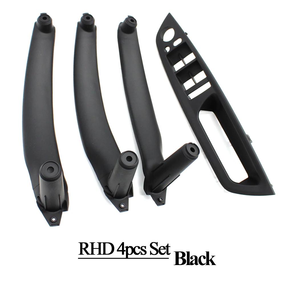 For BMW X5 X6 E70 E71 E72 2007-2014 LHD RHD Car Interior Door Handle Inner Panel Pull Trim Armrest Panel Cover Replacement