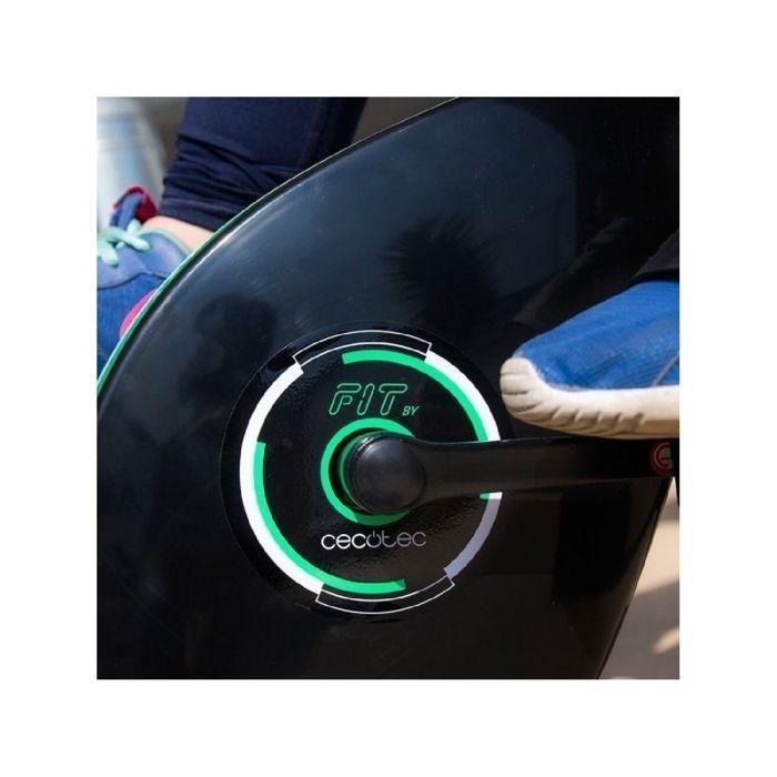 Vélo d'appartement pliant magnétique X-Bike - Cecotec - Cardiofréquencemètre et écran LCD - Résistance variable