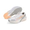 Puma Run XX Nitro Wildwash Damen-Sneaker Weiß Metallic-Silber Fizzy-Melon 376261-01