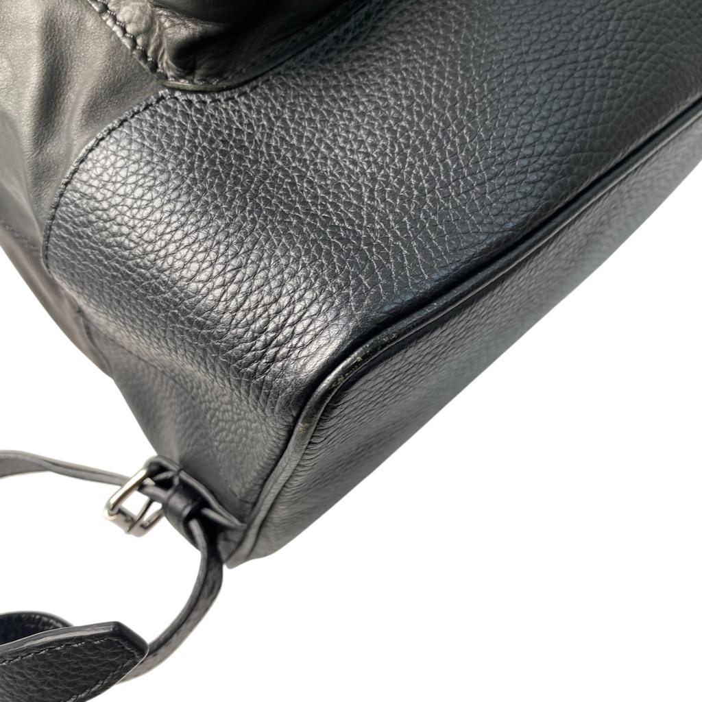 Used BerlutiBackpack Â· Daypack Brown/Black series leather mens