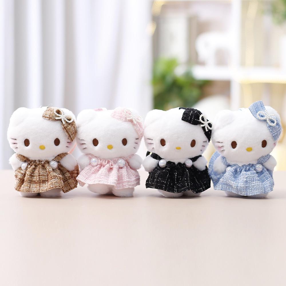 Hello Kitty Plush Toy Keychain Cute Cartoon Stuffed Animal For Kids Gift