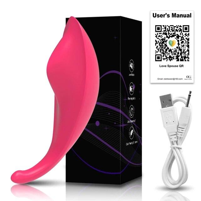 Powerful Bluetooth Vibrator Female APP Control Vibrating Wearable Clitoris Stimulator Adult Goods Sex Toy for Women 's Panties