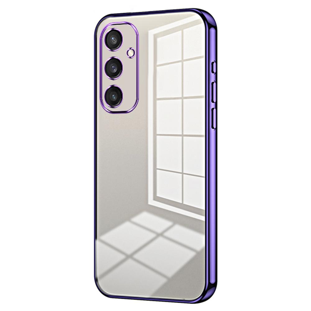 Für Samsung Galaxy S25 Hülle Galvanisierter Rahmen Weiche TPU Handyhülle