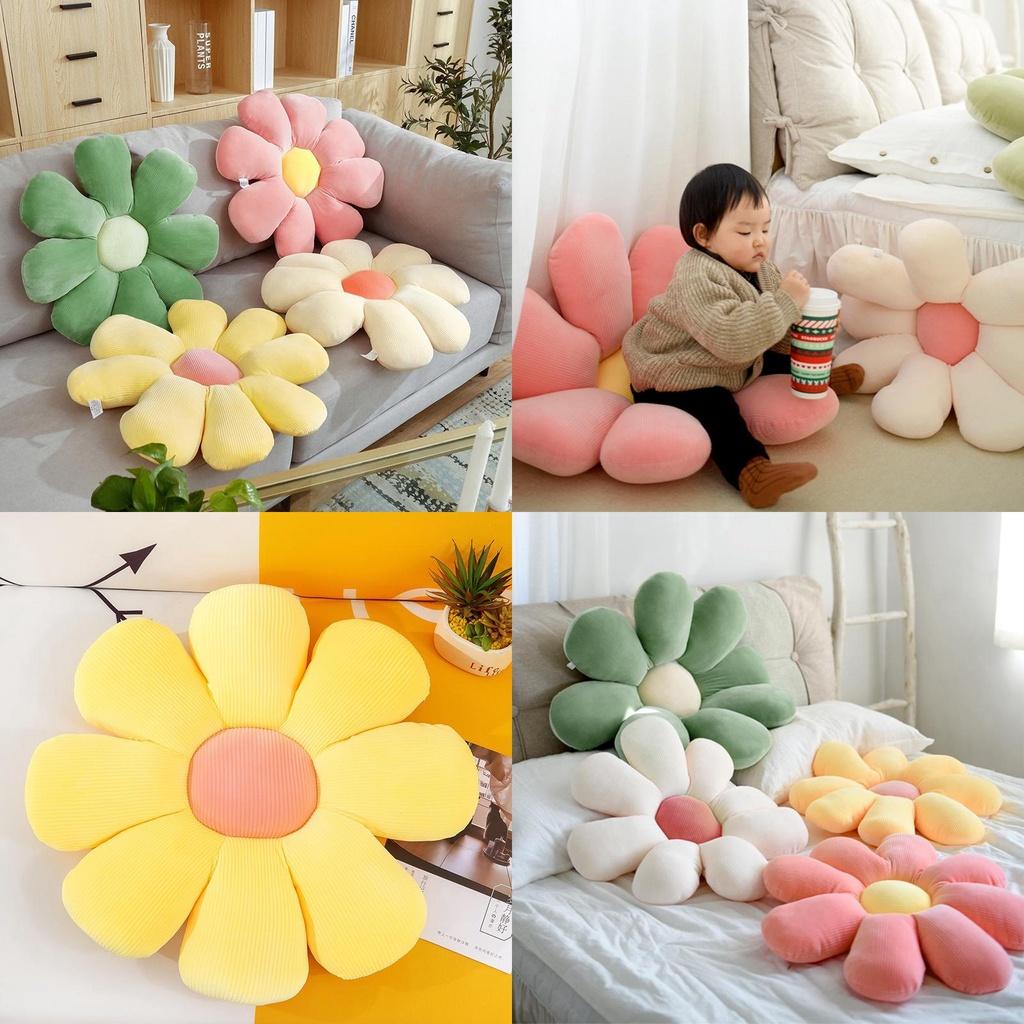 Adorable Daisy Flower Pillow Plush Cushion For Kids And Girls Comfort Gifts