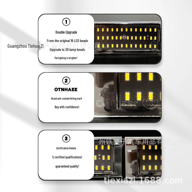 LED License Plate Light for Renault Clio, Megane, Master, Laguna II