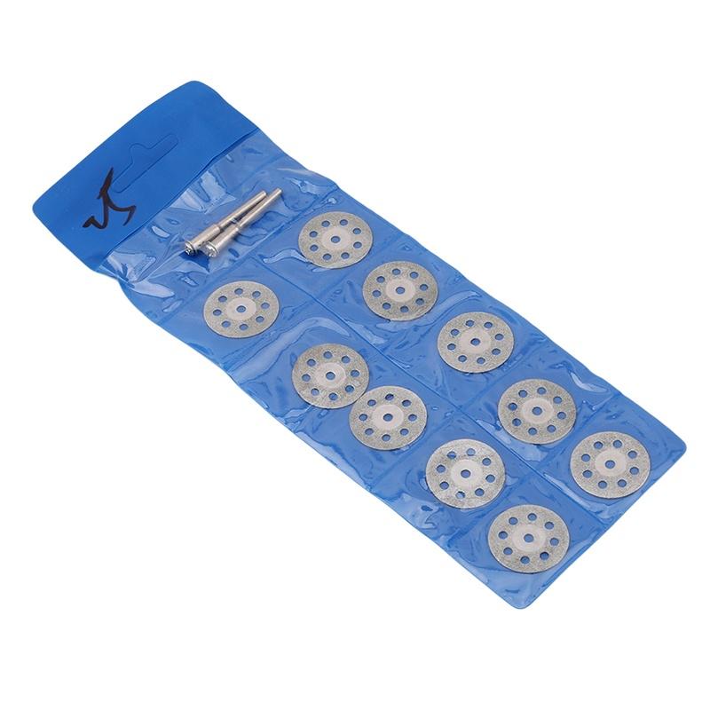 1 Set Rotary Tool Circular Saw Blades Cutting Wheel Discs Mandrel Dremel Cutoff 4 Size