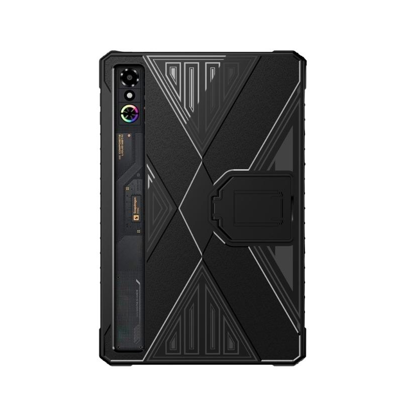 Multiple Angled Viewing Protective Cover for Nubia Red 3 Gaming Tablets Adjustable Stand AntiDrop Soft TPU PC Case чёрный