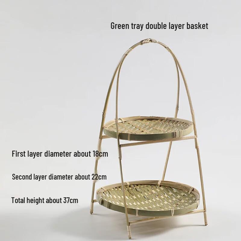 

Handmade Bamboo Woven Small Picking Basket