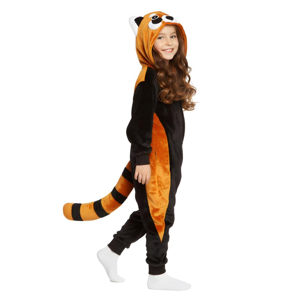 Pajama Onesie Kigurumi Costume Outfit Red Panda Children 95 - 105Cm