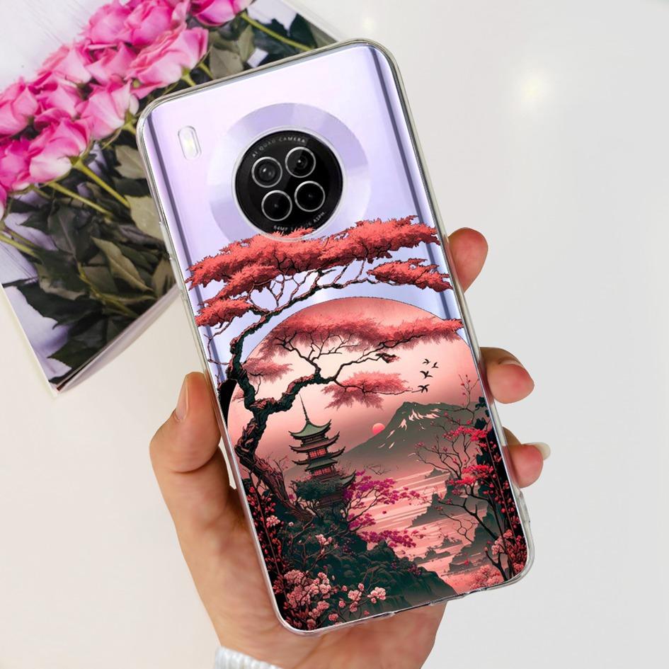 For Huawei Y9a Case Cover For Huawei FRL-22 FRL-23 FRL-L22 FRL-L23 Nova Y9a Phone Case Soft Silicone Clear Protection Funda Capa