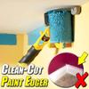 Clean-cut Edger Paint Edger Roller Brush Multifunctional Paint Edger Combo Kit  Interior Painting