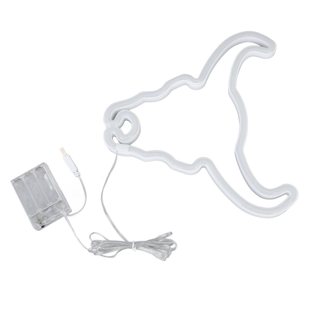 USB or Battery Powered Neon Light Warm Light Neon Night Light Modern Neon Sign  Cafe