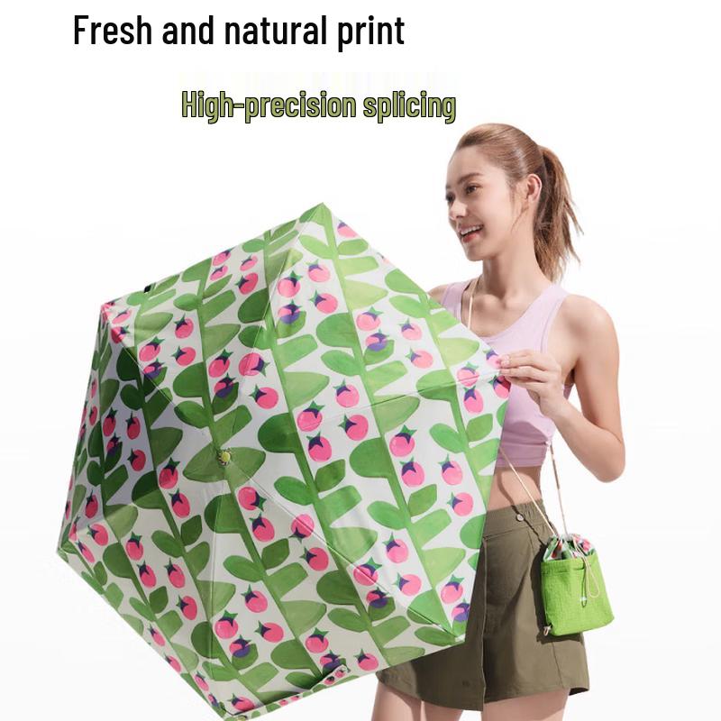 Beneunder UV Protection 5-Fold Portable Pocket Umbrella
