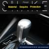 Car Gear Shift Knob Cover Trim Sticker ABS Carbon Fiber For Mazda 2 3 6 CX3 CX5 CX8 CX9 2014-2025 Interior Decoration Protection