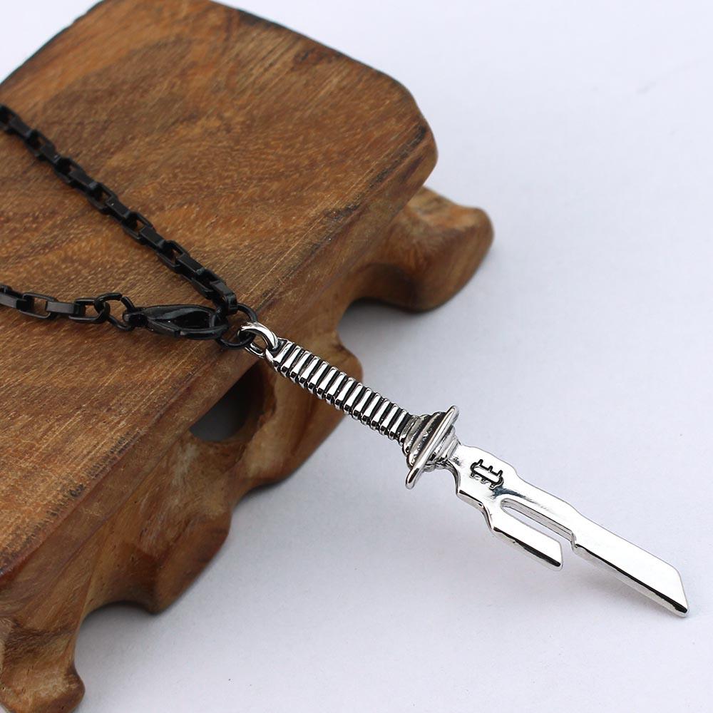 Anime Jujutsu Kaisen Fushiguro Toji Collar de Cosplay Unisex Colgante Espada Lanza de Tianri Gargantilla Joyería Accesorios Regalos 6