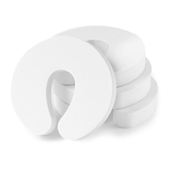 6 Pcs Slam Proof Doorstop Door Kids Finger Pinch Guard Foam Doorstop to Prevent Slamming And Keep Door Open for Door Edge
