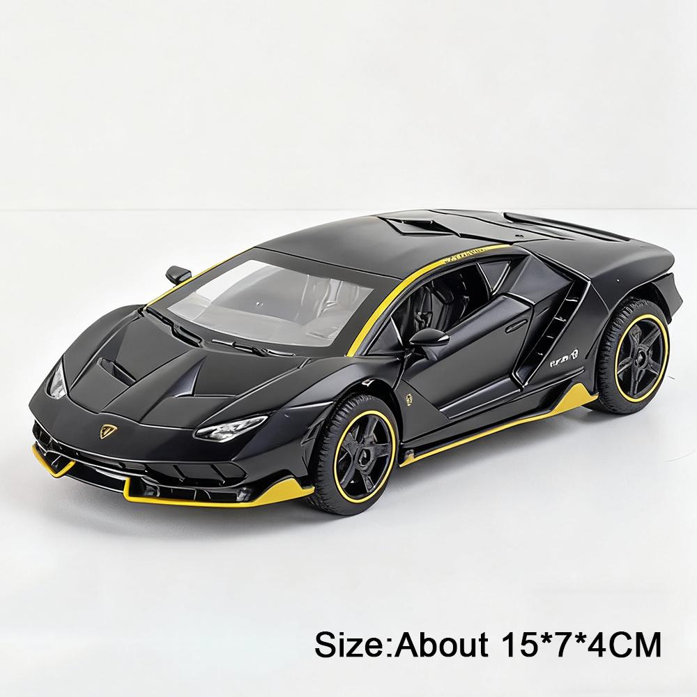 Scale 1:32 Countach LP500S LP770 Model Car Toy Alloy Diecast Doors Opened Pull Back Vehicles Models for Children's Toys