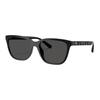 Coach Original Logo Irregular Shape Sunglasses Unisex Sunglasses Black CAE86-BLK