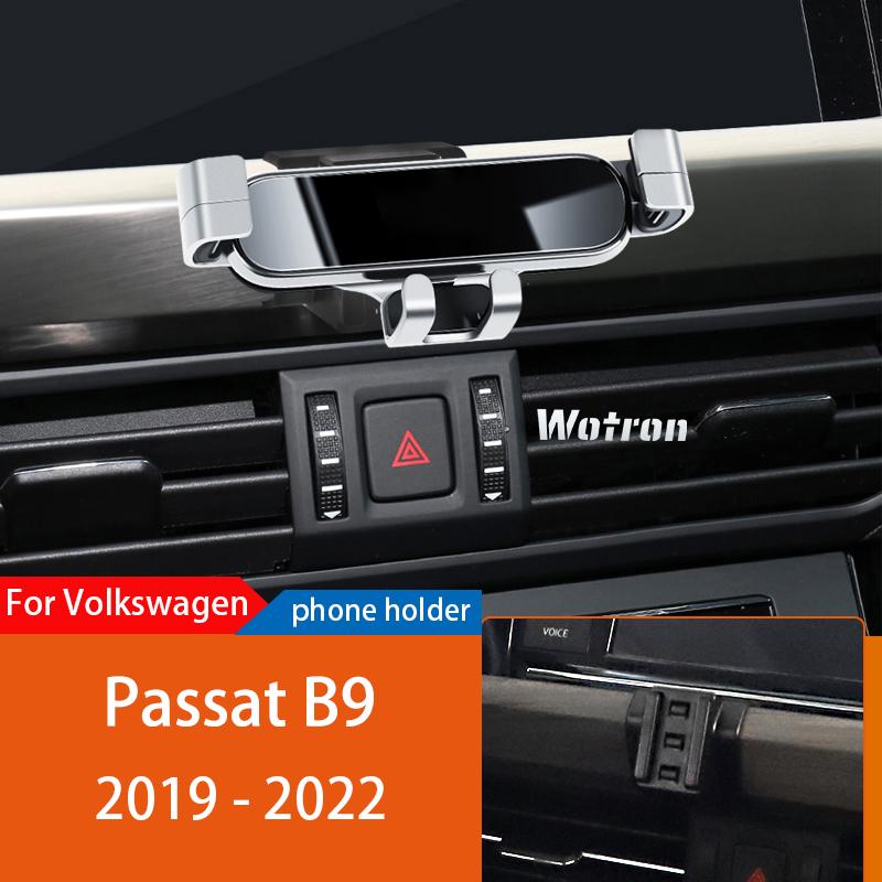 Car Mobile Phone Holder For Volkswagen Passat B7 B8 B9 2011-2022 360 Degree Rotating GPS Special Mount Support