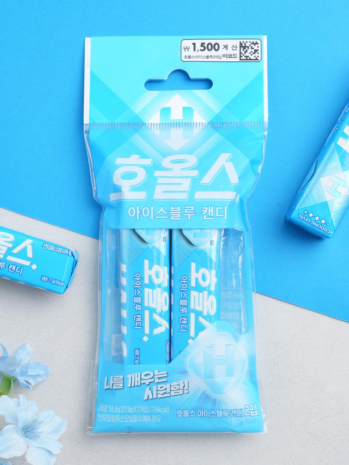 Halls Ice Blue Hard Candies (2-Pack) 1ea